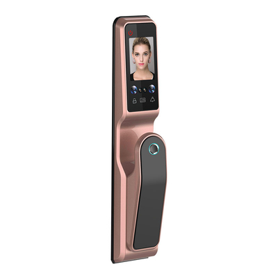 Full Automatic Smart Door Lock With Digital Smart Password Camera Fingerprint Tuya Wifi Locks Electronic Door Lock H10-P