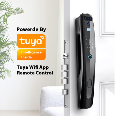 Smart 3d App Face Recognition Card Fingerprint Lock Digital Tuya Lock Door Lock 150 pcs