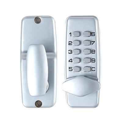 Mini outdoor second generation security password keyless mechanical digital door lock