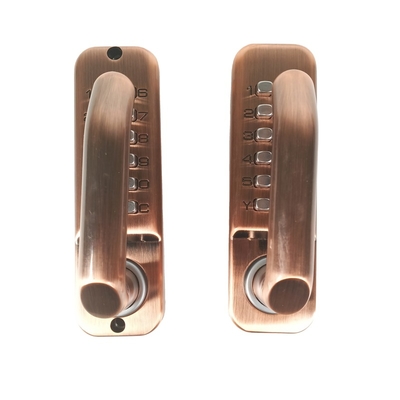 Zinc Alloy Popular Keyless Digital Door Lock Security Push Button Door Design Code Mechanical Lock