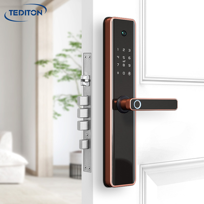 YES Security Tuya Wifi APP Camera Viewer Function Cat Eyes Electronic Biometric Smart Door Fingerprint Lock
